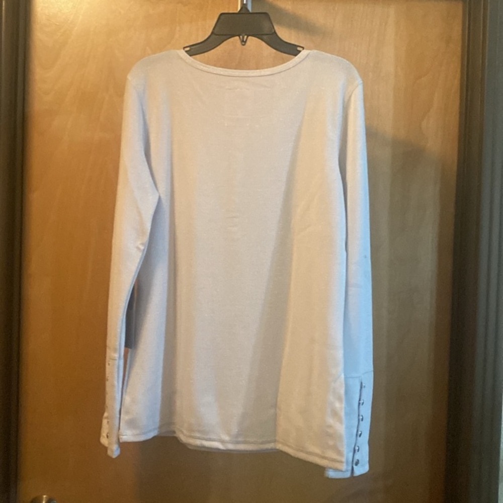 Double D Ranch White Button-Down Top - image 2